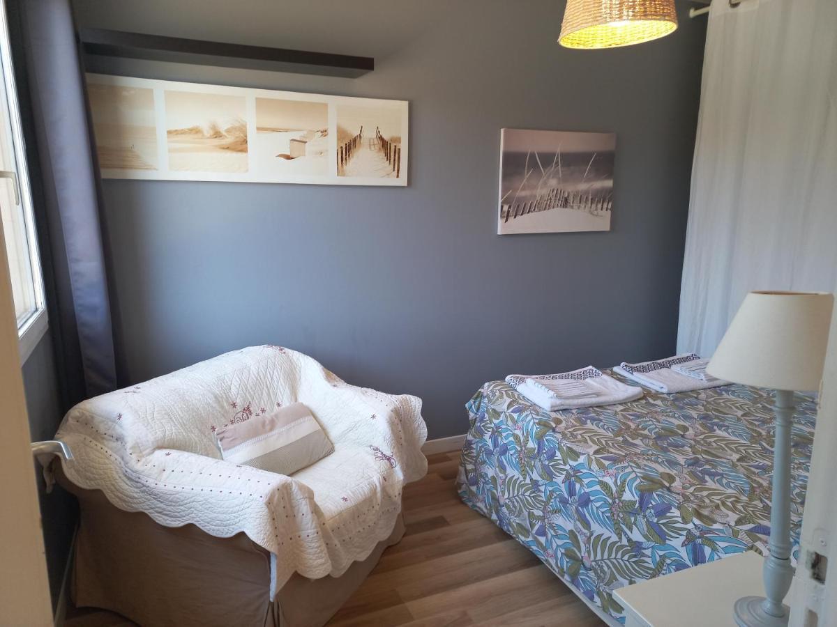 "L'Hippocampe", Climatise, 60 M2 , 2 Chambres, Tres Calme, Plage Des Sablettes Et Commerces A 3 Minutes A Pied, Wifi, Parking Gratuit, Lit King Size La Seyne-sur-Mer Dış mekan fotoğraf